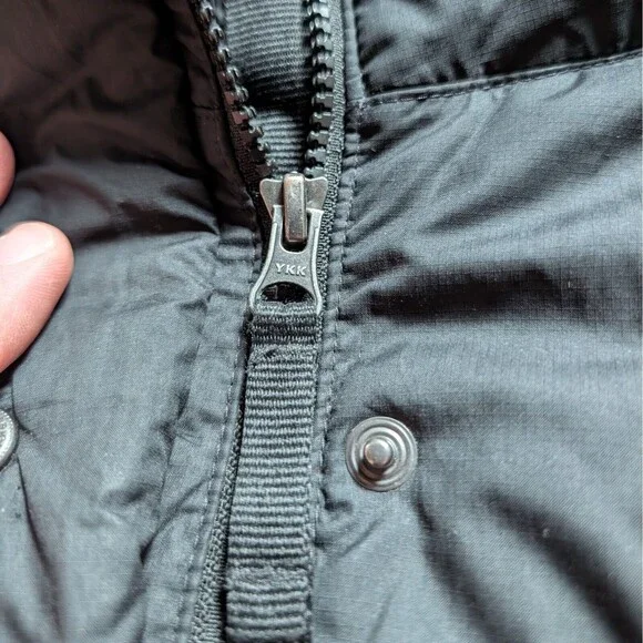 LL Bean Mountain Classic Down Parka Hooded Jacket Women M Downtek Pertex Puffer